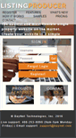 Mobile Screenshot of demo.listingproducer.com